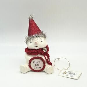 Bethany Lowe Peace On Earth Snowman Figure NEW